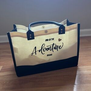 And so the adventure begins tote NWOT